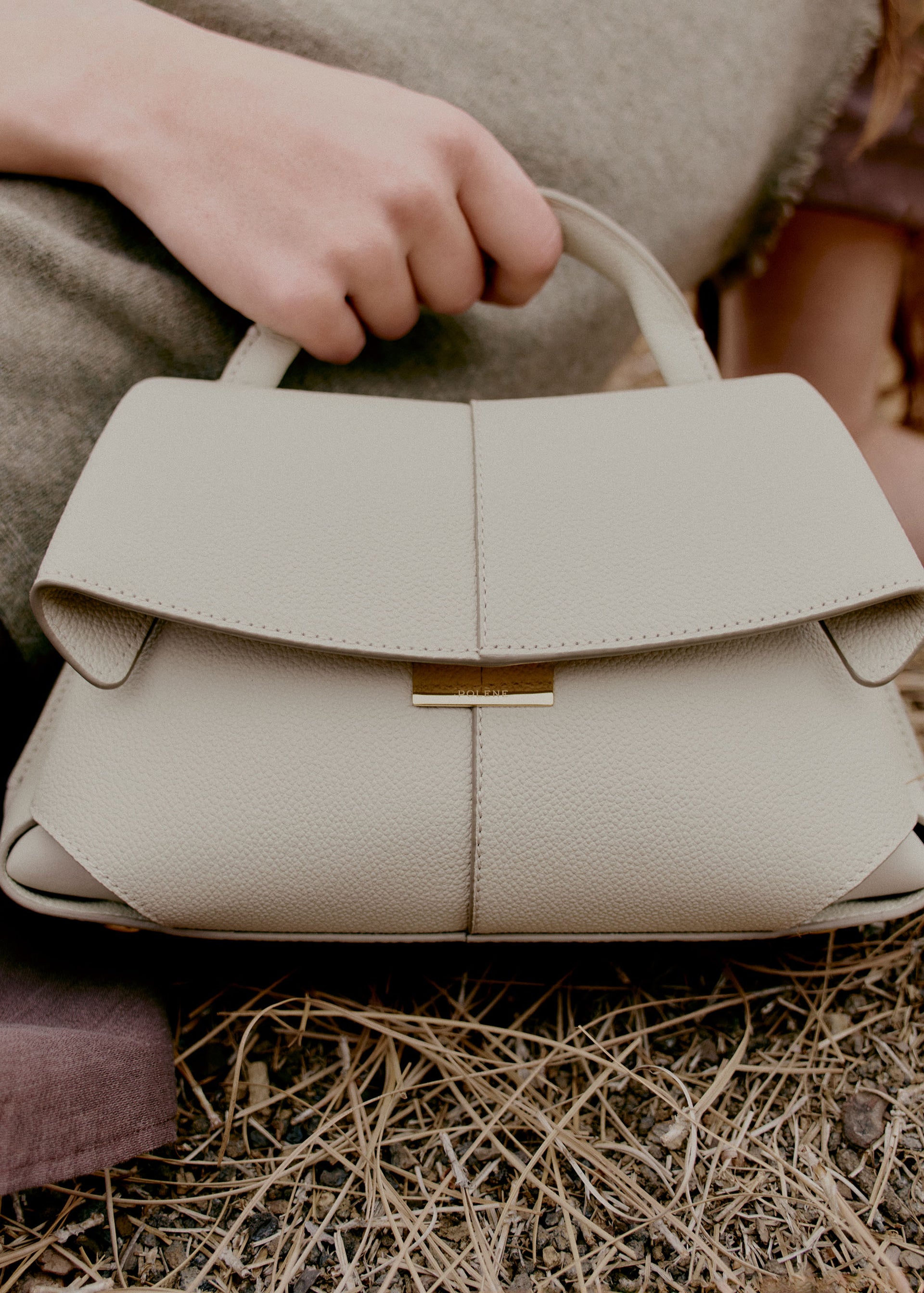 Mokki Mini - 텍스처드 초크 화이트