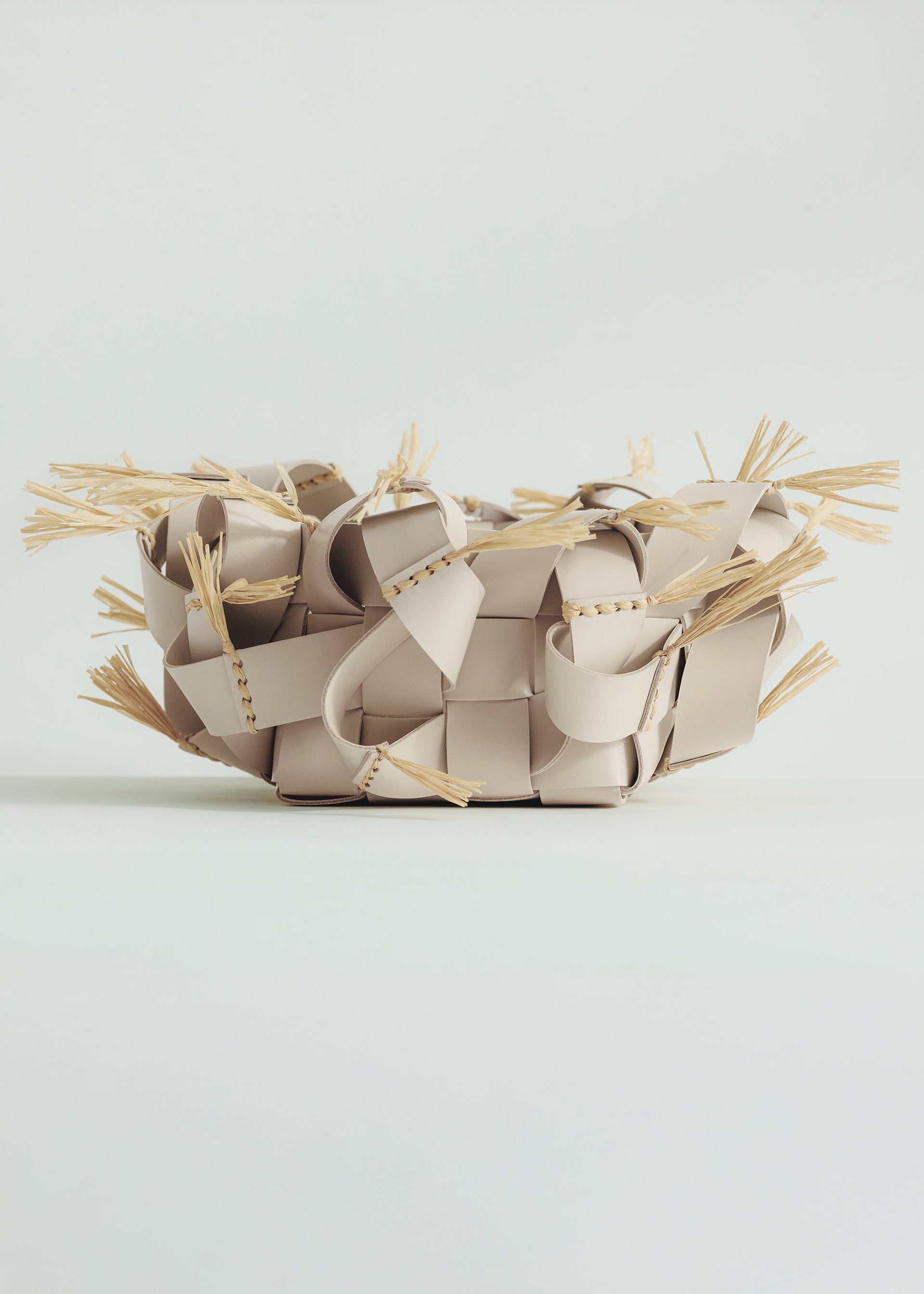 이니(Yni) 바구니 - 화이트 초크