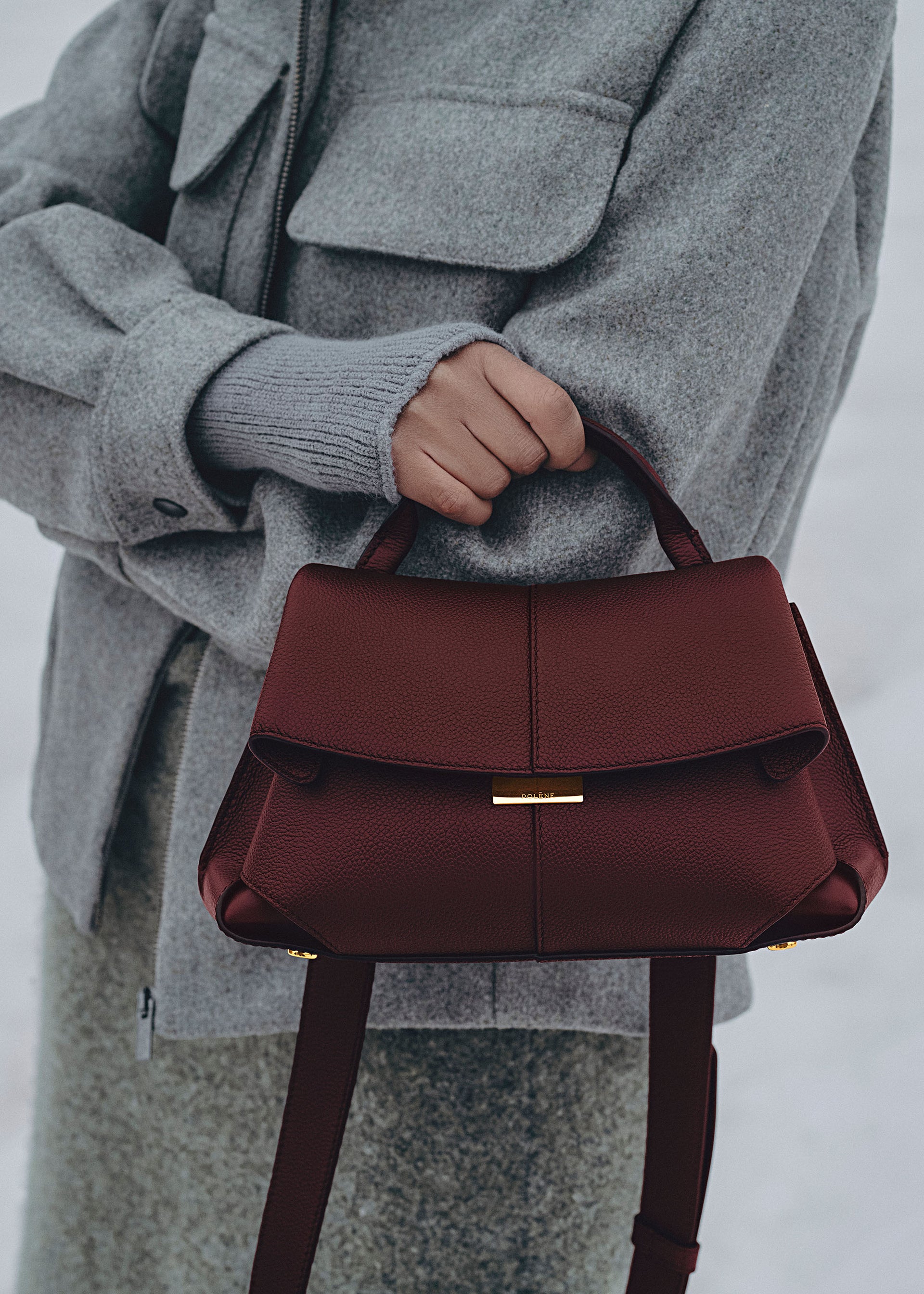 Mokki Mini - 블랙 체리 텍스처드