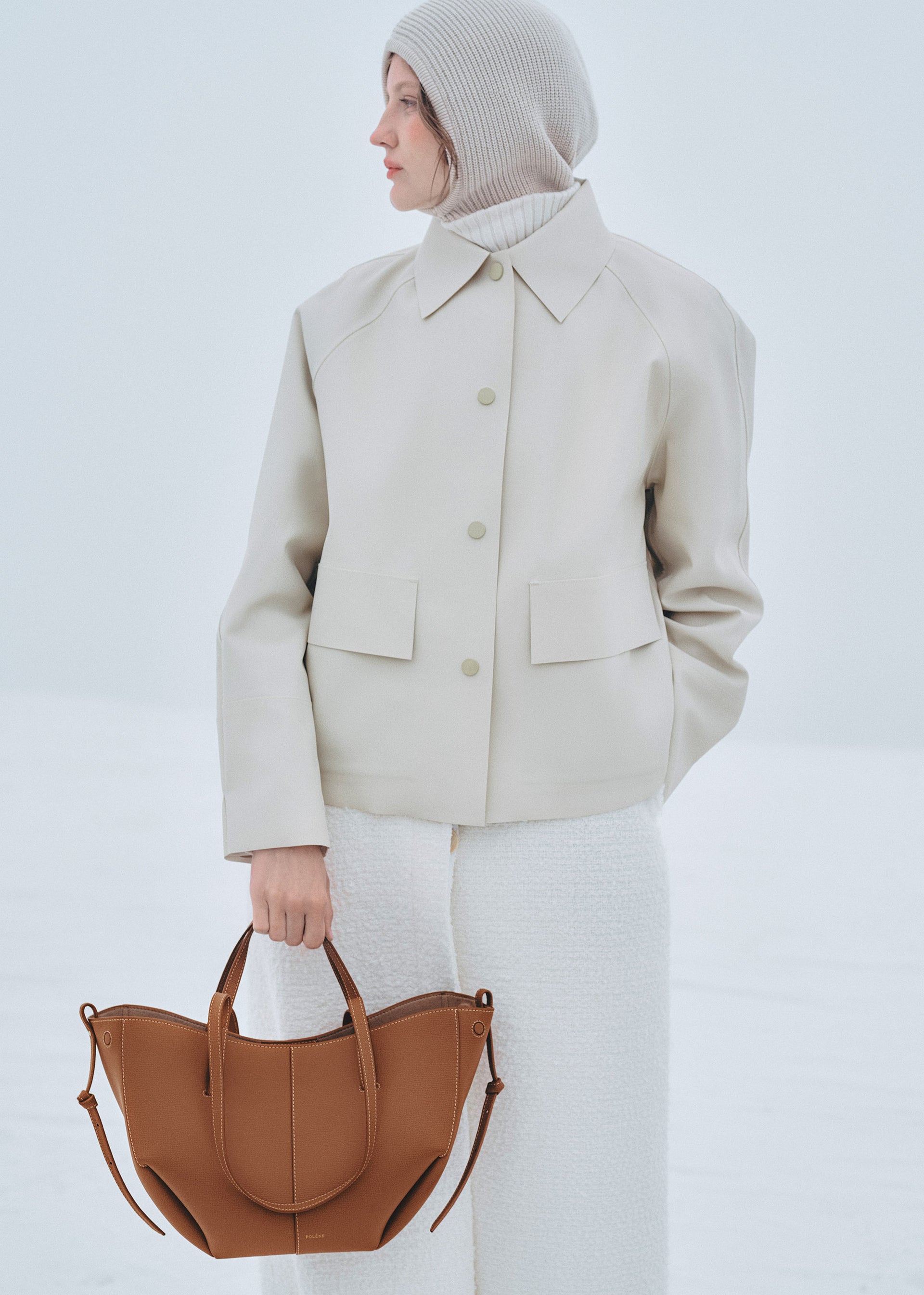 Cyme Mini(심 미니) - 카멜 텍스처드