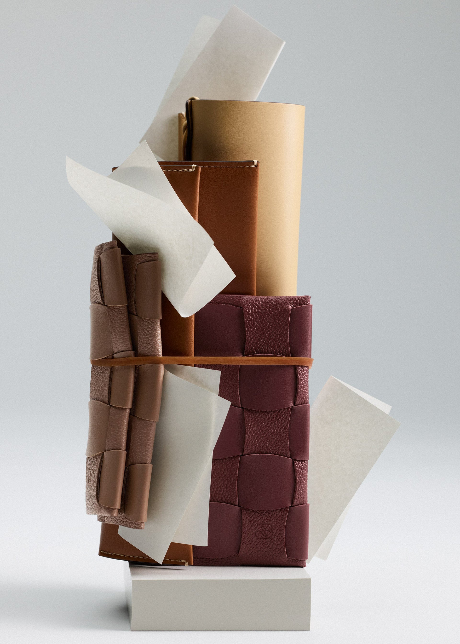 NEITI(네이티) A6 노트 커버 - 블랙 체리