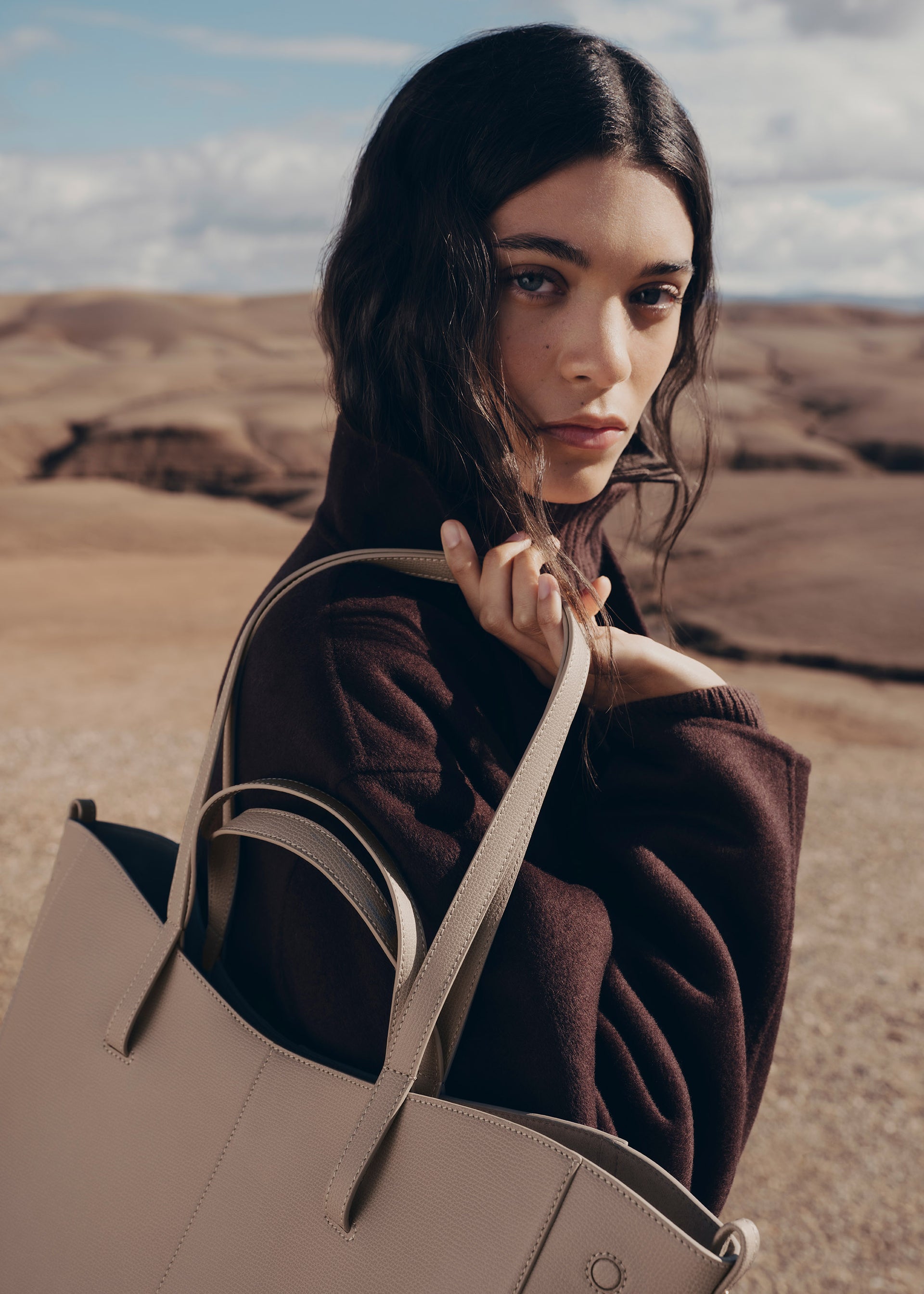 Cyme Tote(심 토트) - 토프 텍스처드