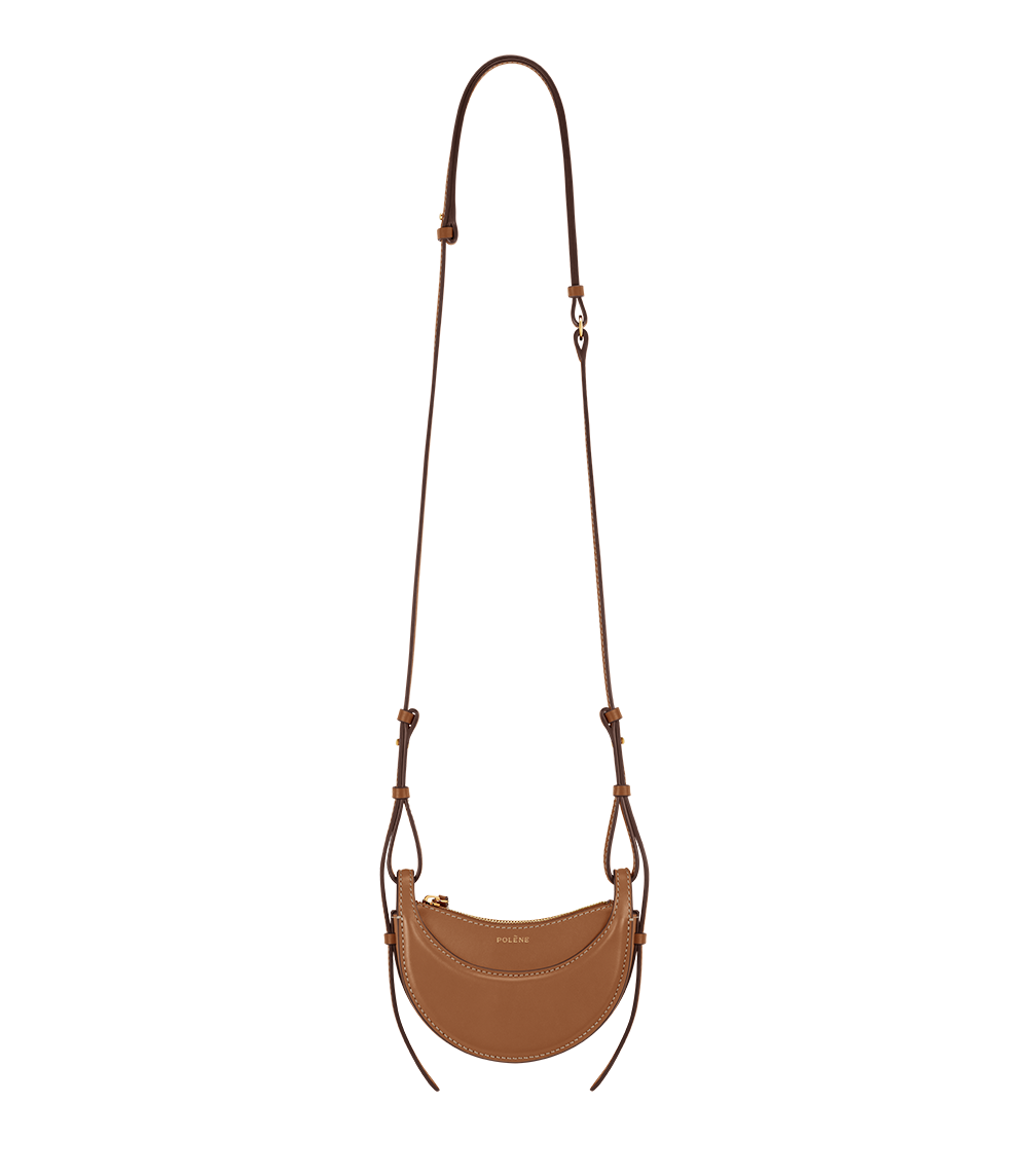 Polène | 가방 - Numéro Dix Micro (뉘메로 디스 미크로) - 카멜 스무스 – Polène KR